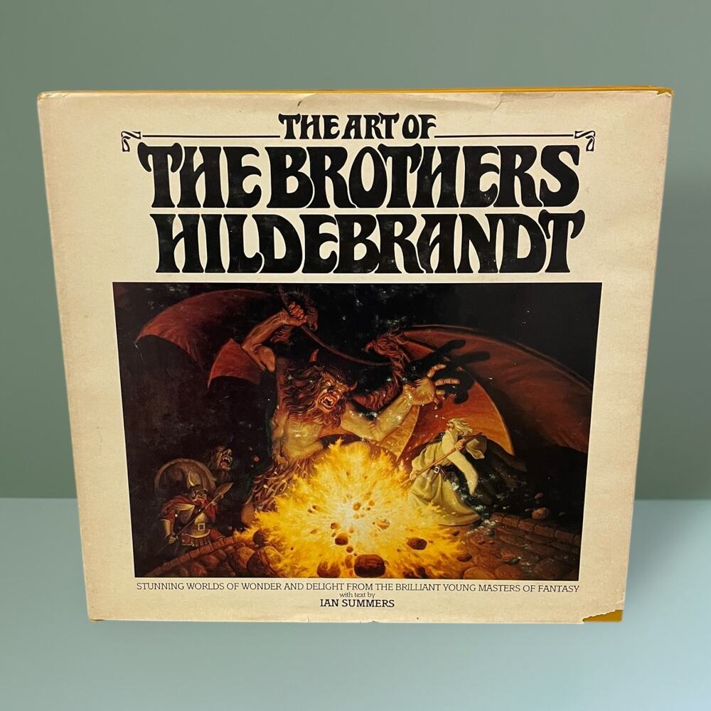 The Art of the Brothers Hildebrandt – Vintage Fantasy Illustration Book (1979)
